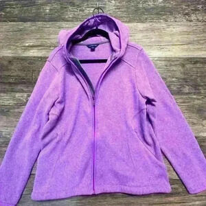 Lands' End Purple Women's Jacket size 14-16